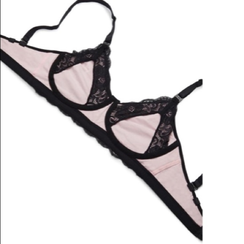 Belabumbum Mesh & Lace Nursing Bra - Picture 6 of 16